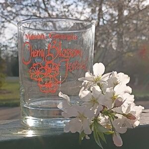 Cherry Blossom Festival Glass